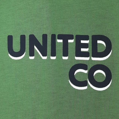 Camiseta escotada para Niños color Verde