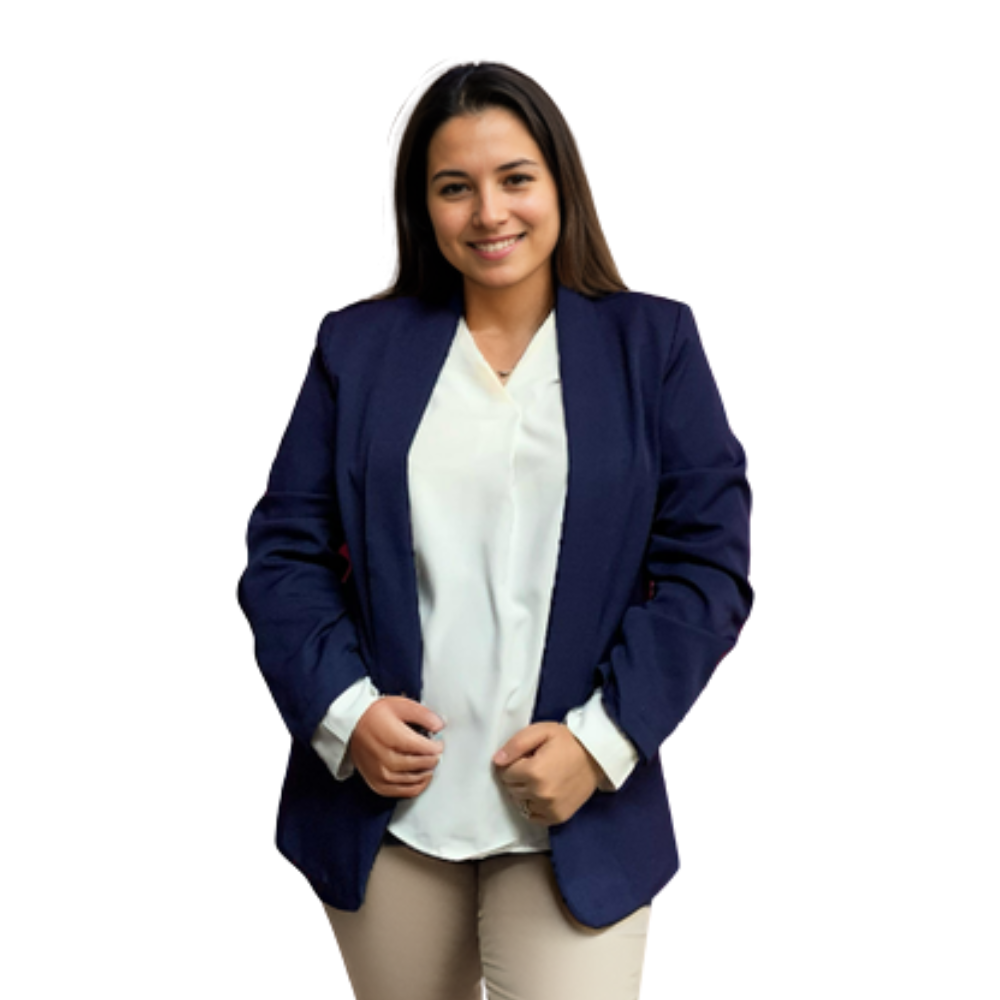 Blazer de Dama con detalle en manga