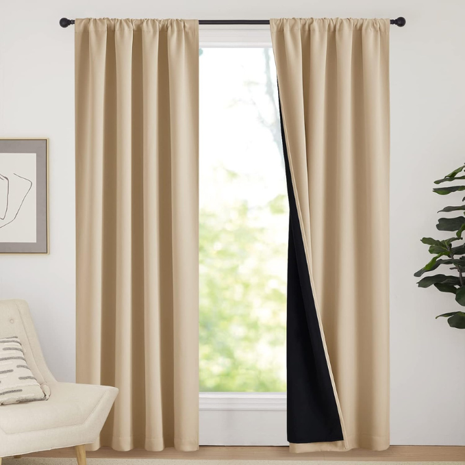 CORTINA BLACKOUT BEIGE
