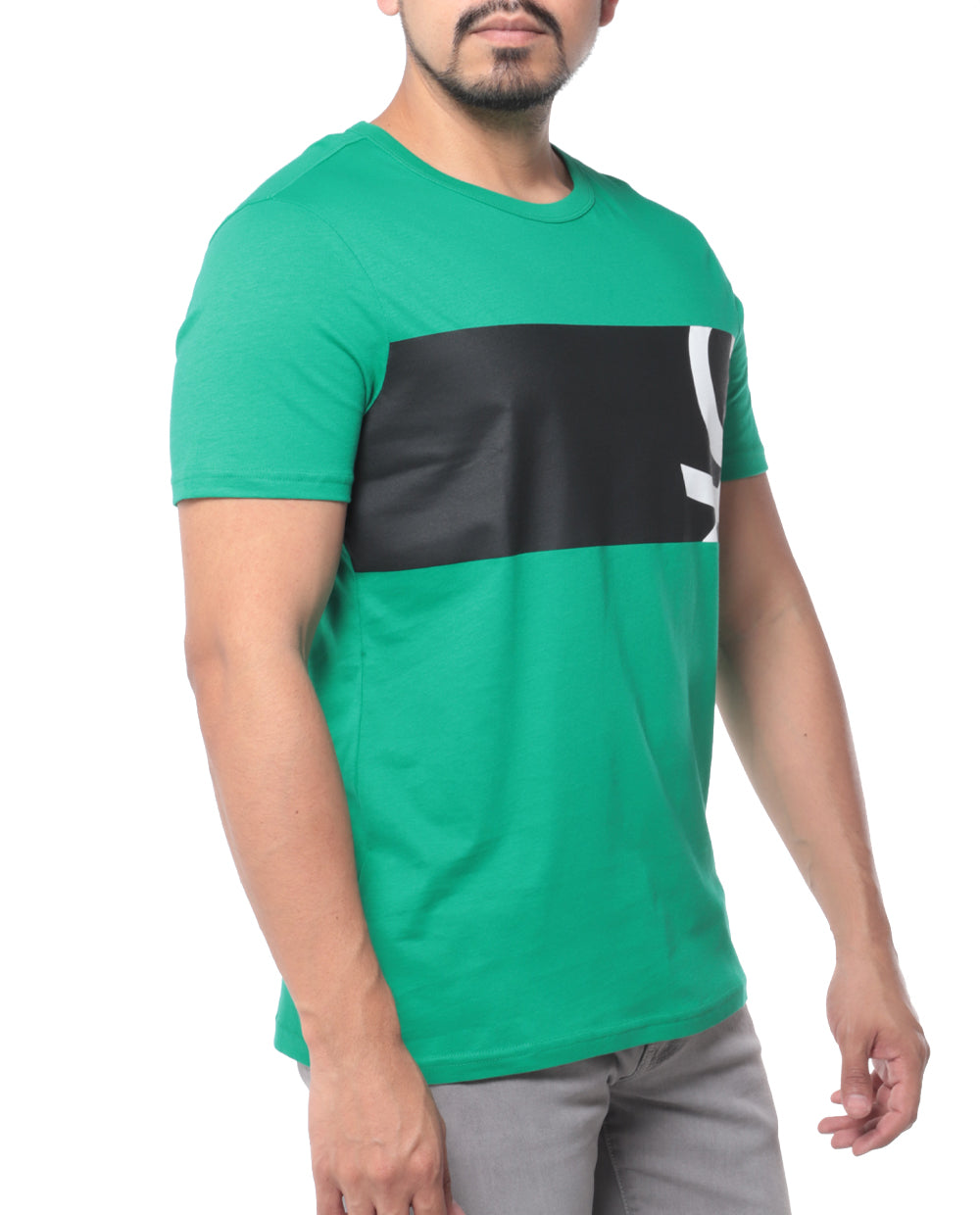 T-shirt para hombre con logo de Benetton