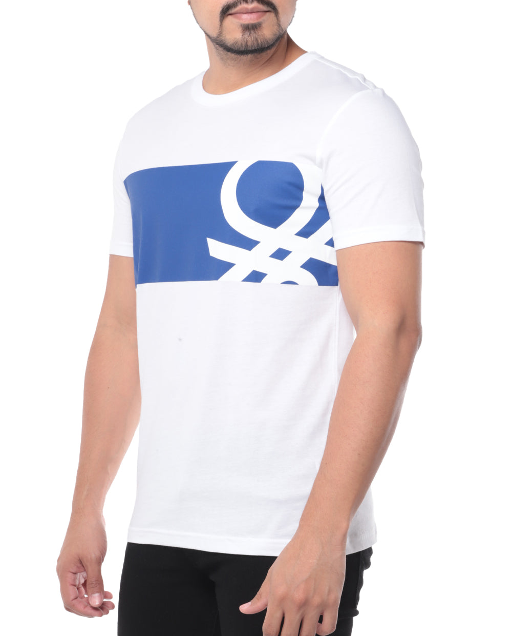 T-shirt para hombre con logo de Benetton