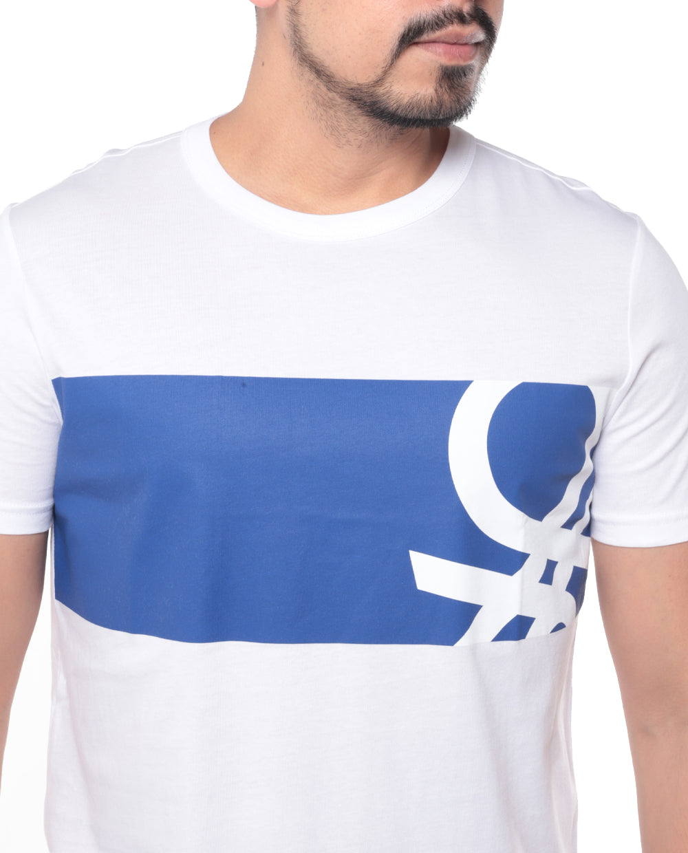 T-shirt para hombre con logo de Benetton