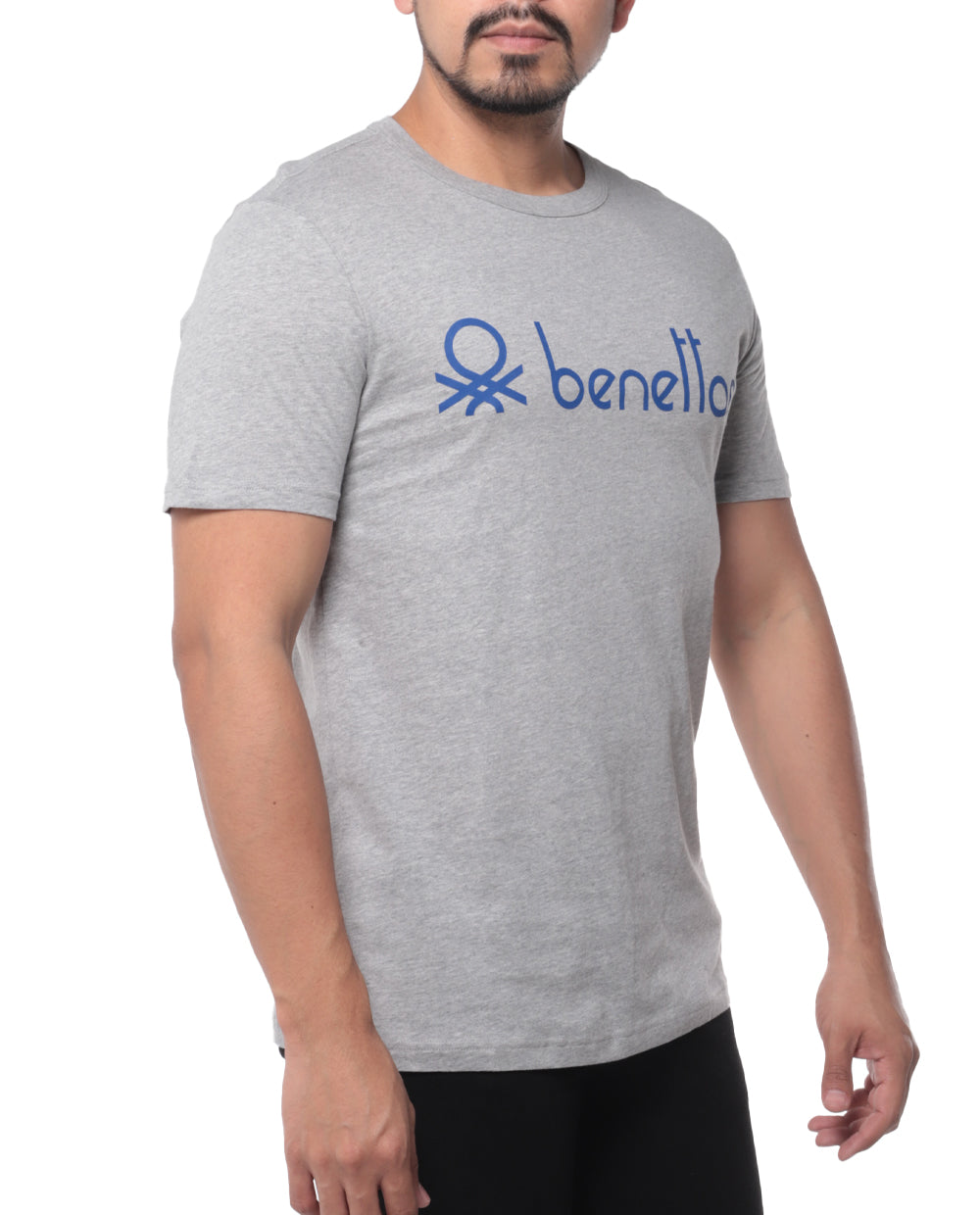 T-shirt para hombre con letras de Benetton