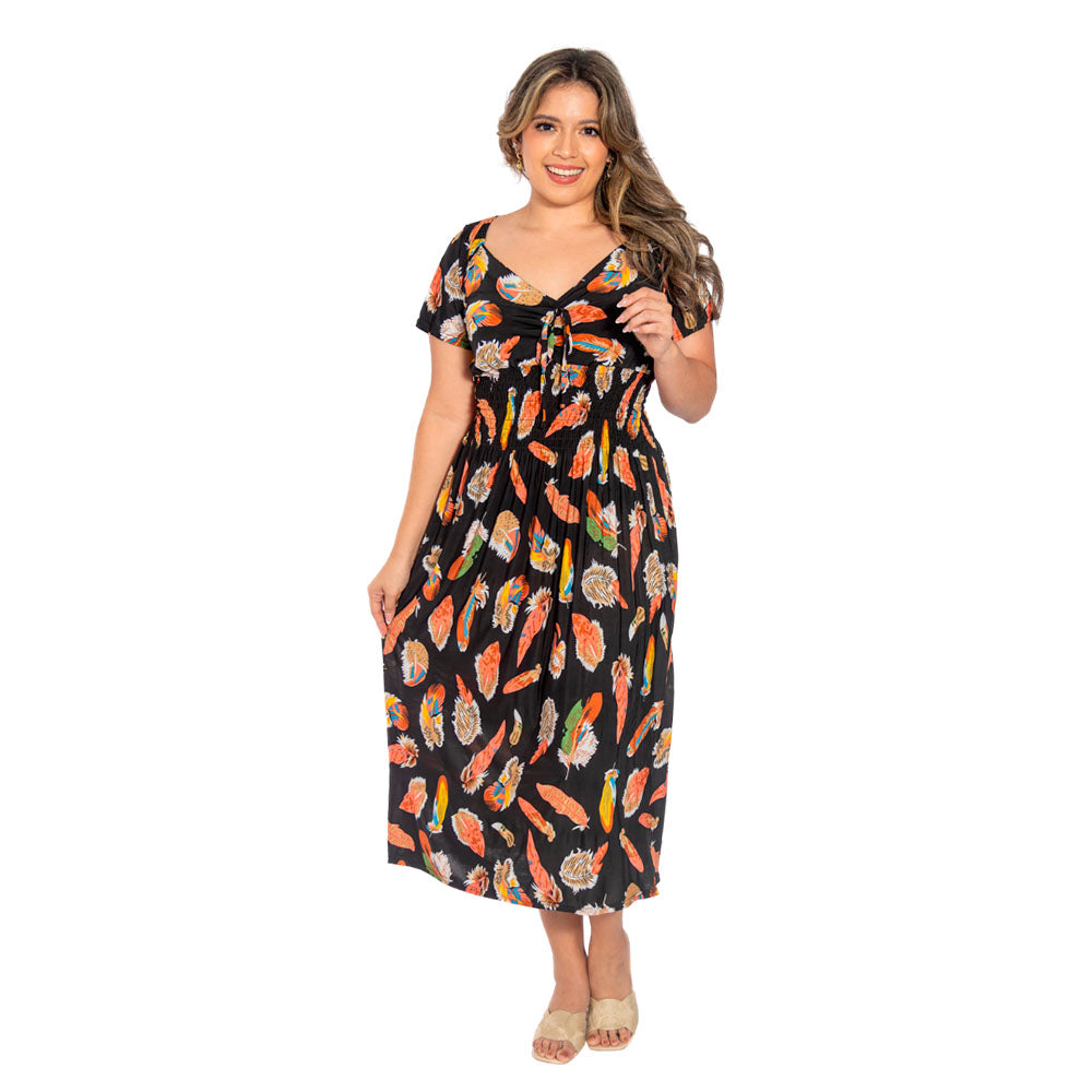 VESTIDO DAMA ESTAMPADO