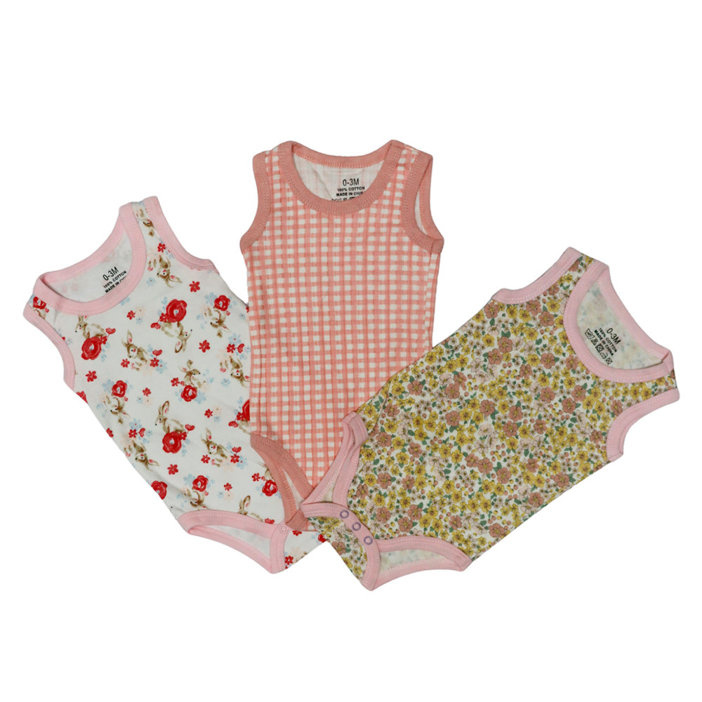 Tripack de Mamelucos de niña