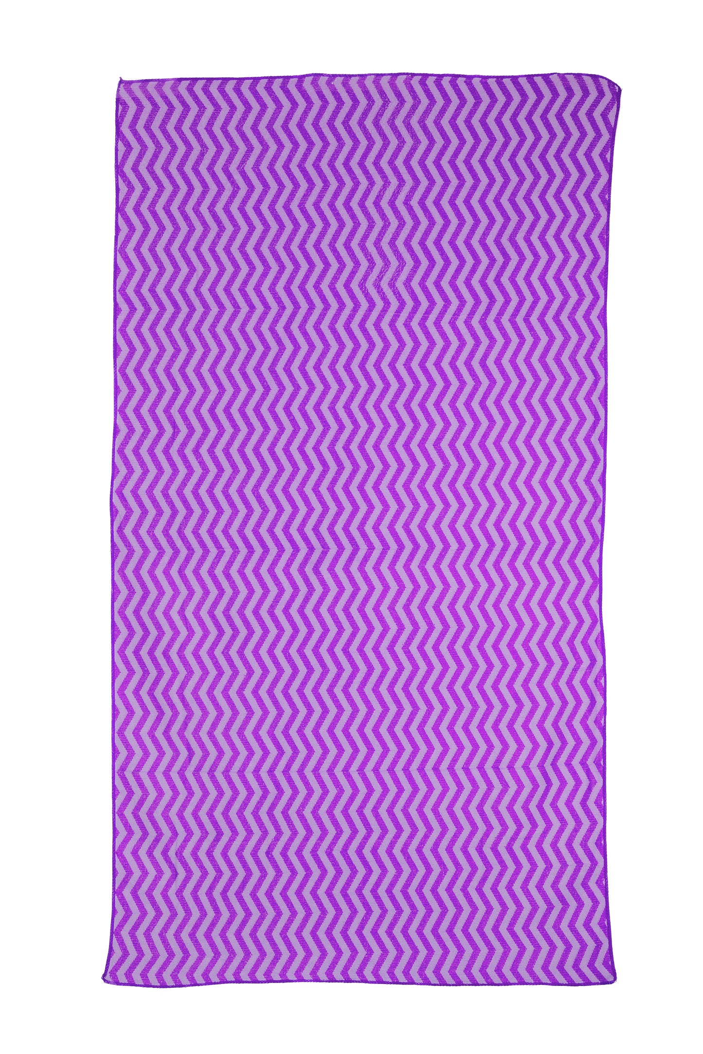 TOALLA DE BAÑO A RAYA COLOR MORADO 70X140CM
