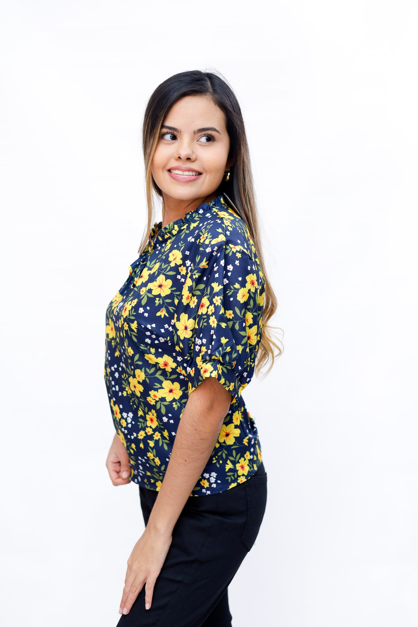 BLUSA DAMA FLORAL