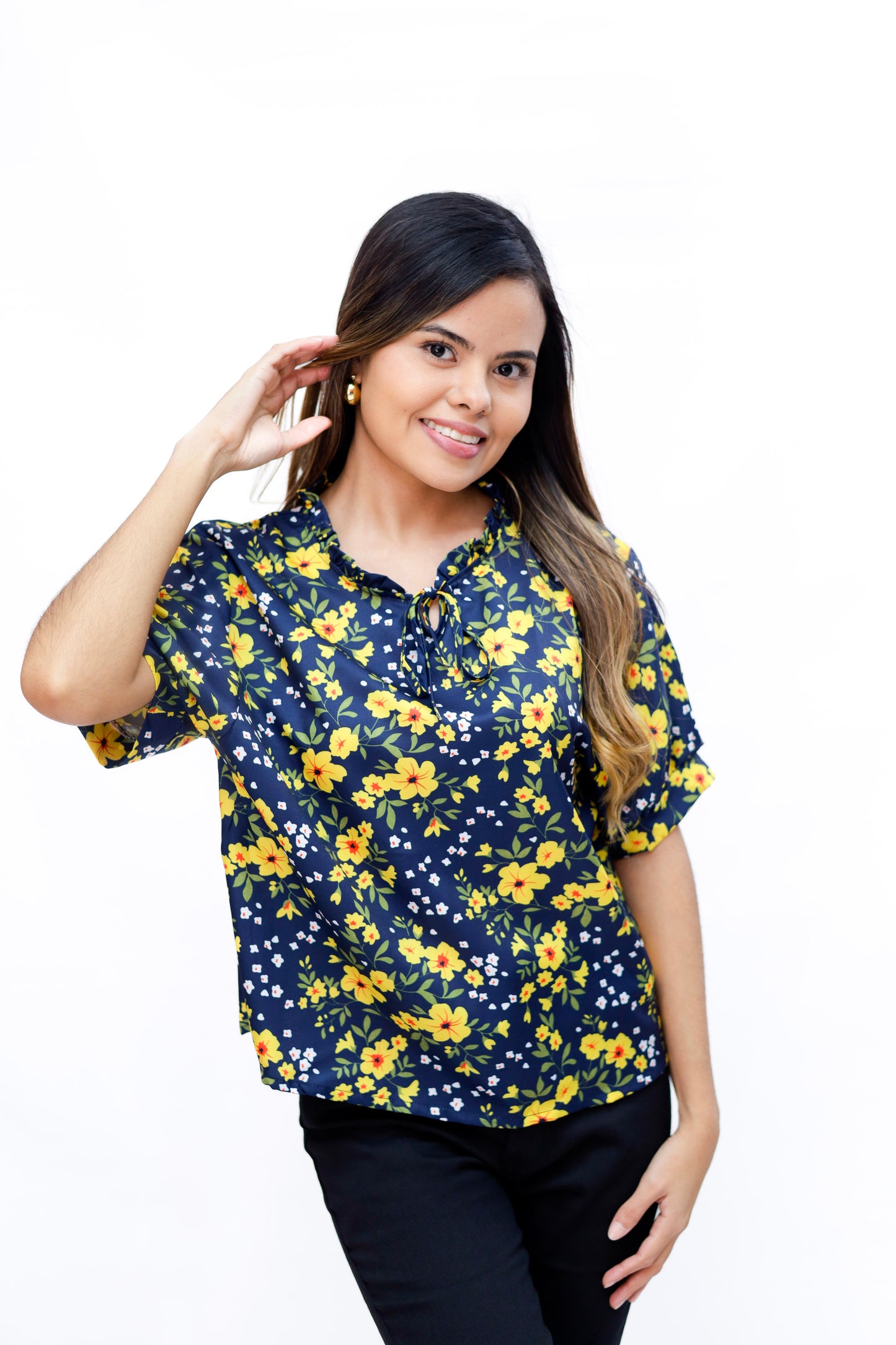 BLUSA DAMA FLORAL