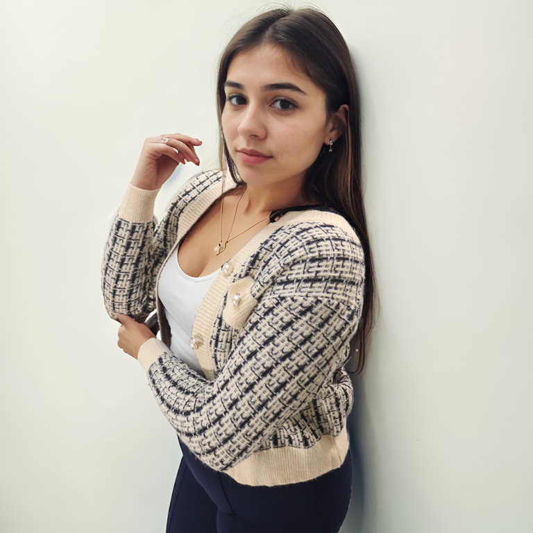 Blazer de Dama Forma Beige