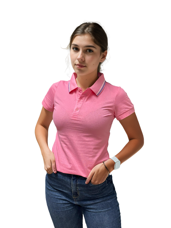 Camisa para dama tipo polo