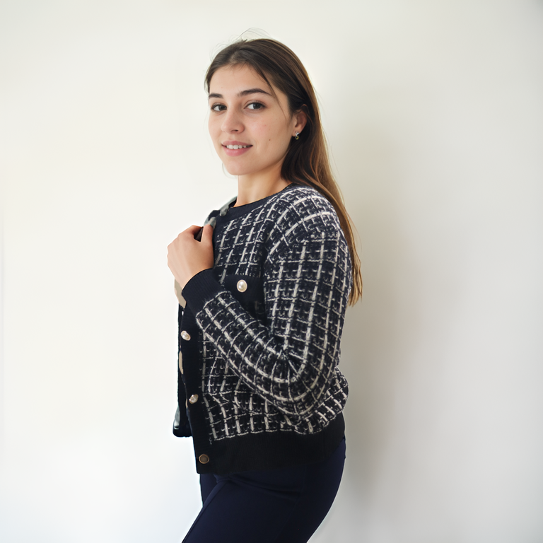Blazer de Dama Formal Negro