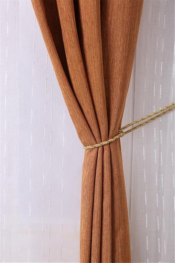 CORTINA PARA HOGAR TERRACOTA