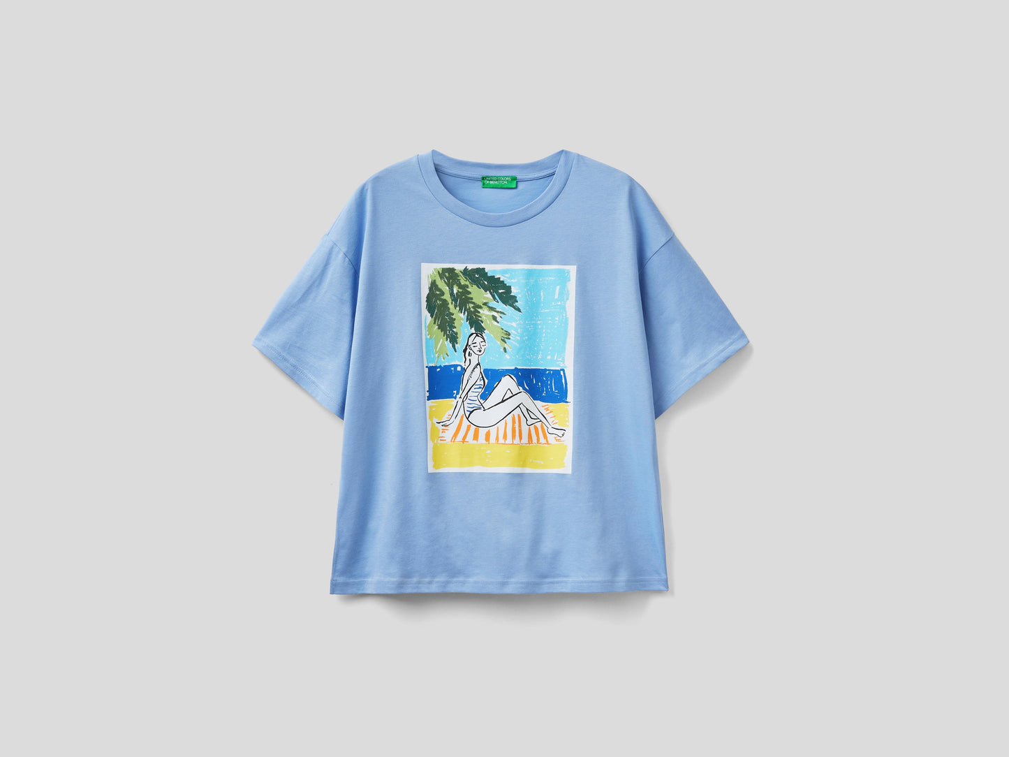 Camiseta con estampado Beach´s day