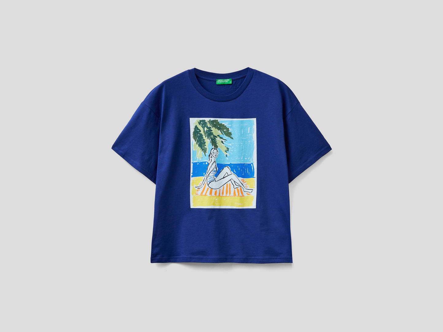 Camiseta con estampado Beach´s day