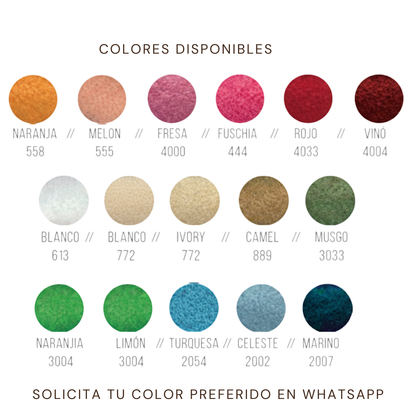 Toalla Facial Modelo Magestic