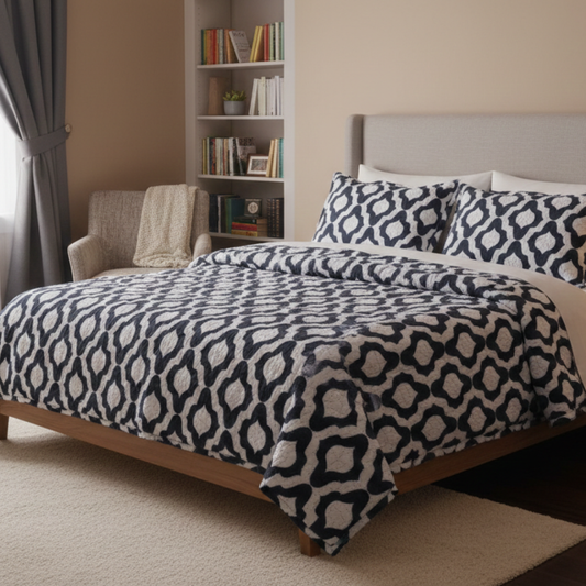 Set de Sábana Estampada de Microfibra