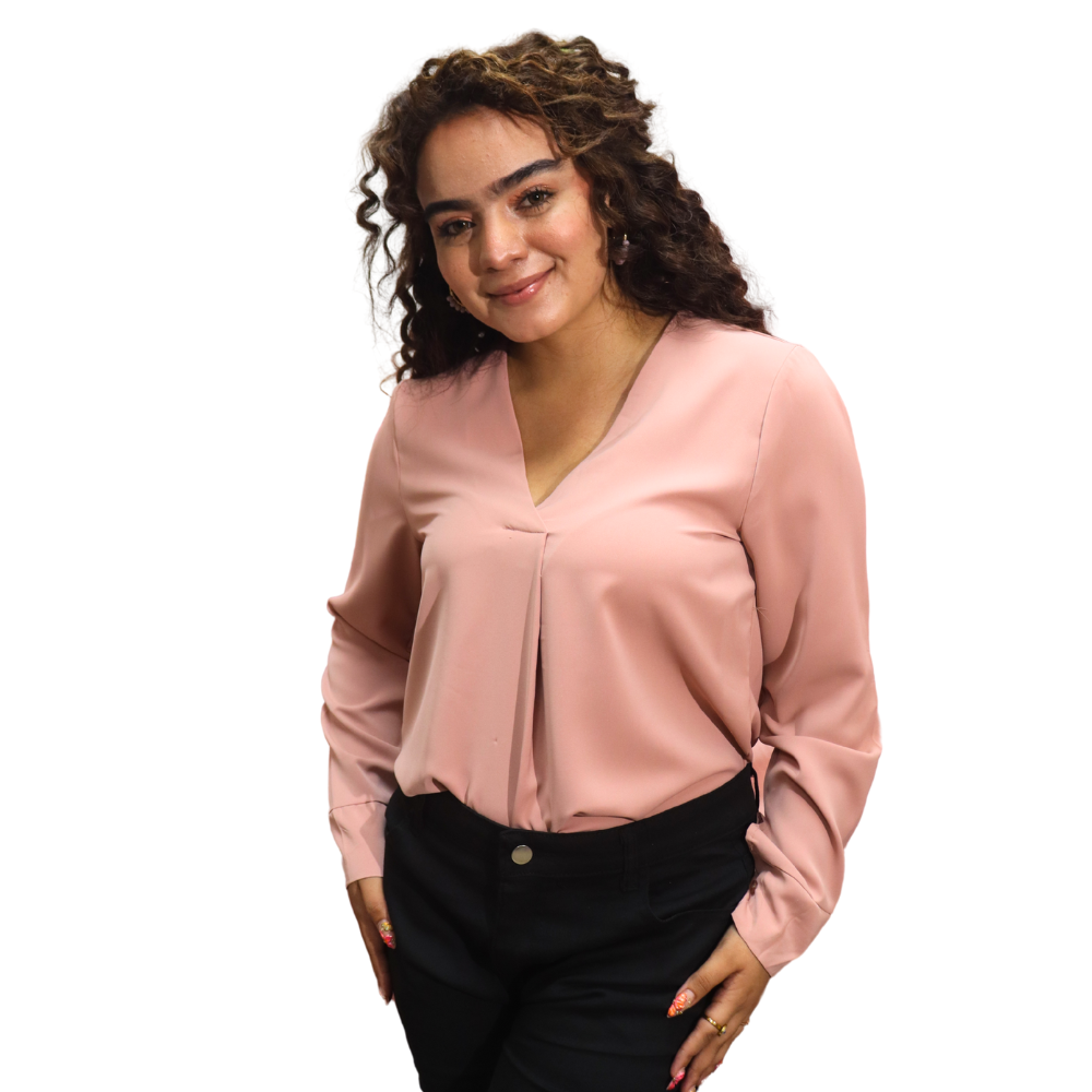 Blusa Manga Larga Formal