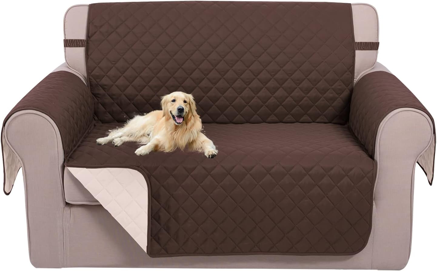 Forros de sillon café