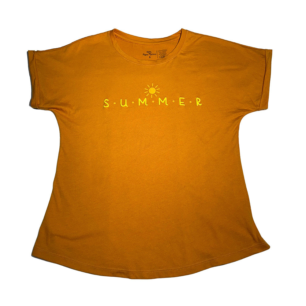 T-SHIRT SUMMER MOSTAZA