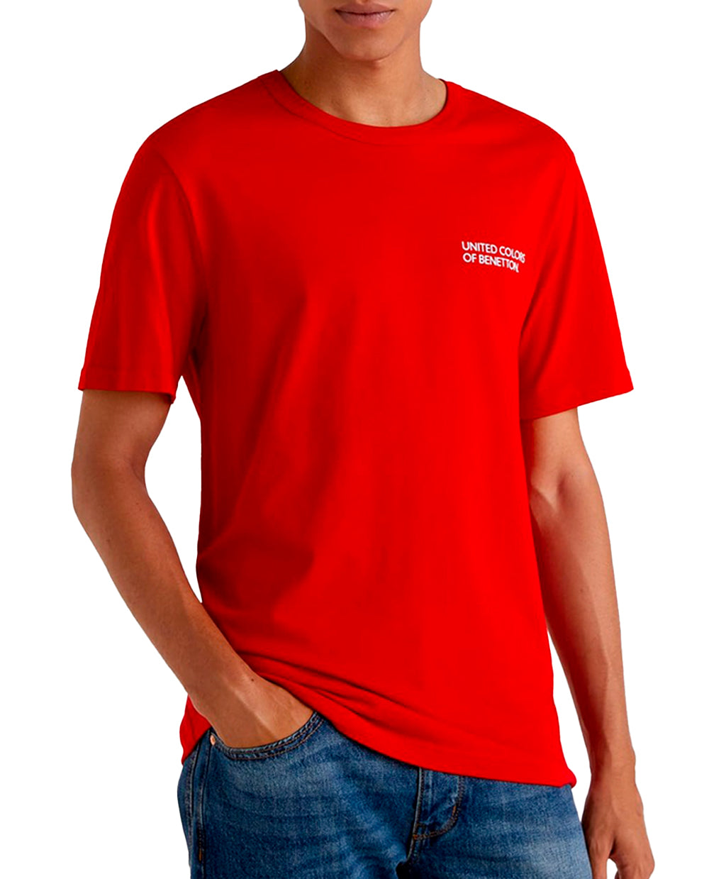 T-Shirt de Hombre letras de Benetton