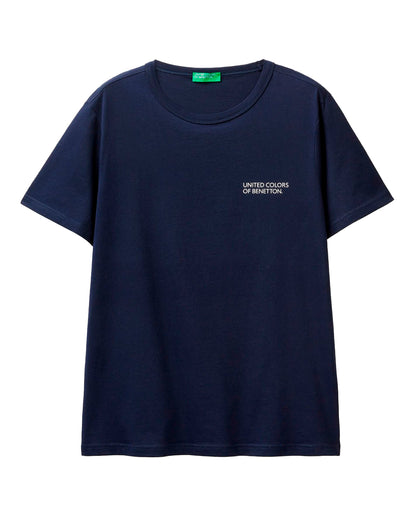 T-Shirt de Hombre letras de Benetton