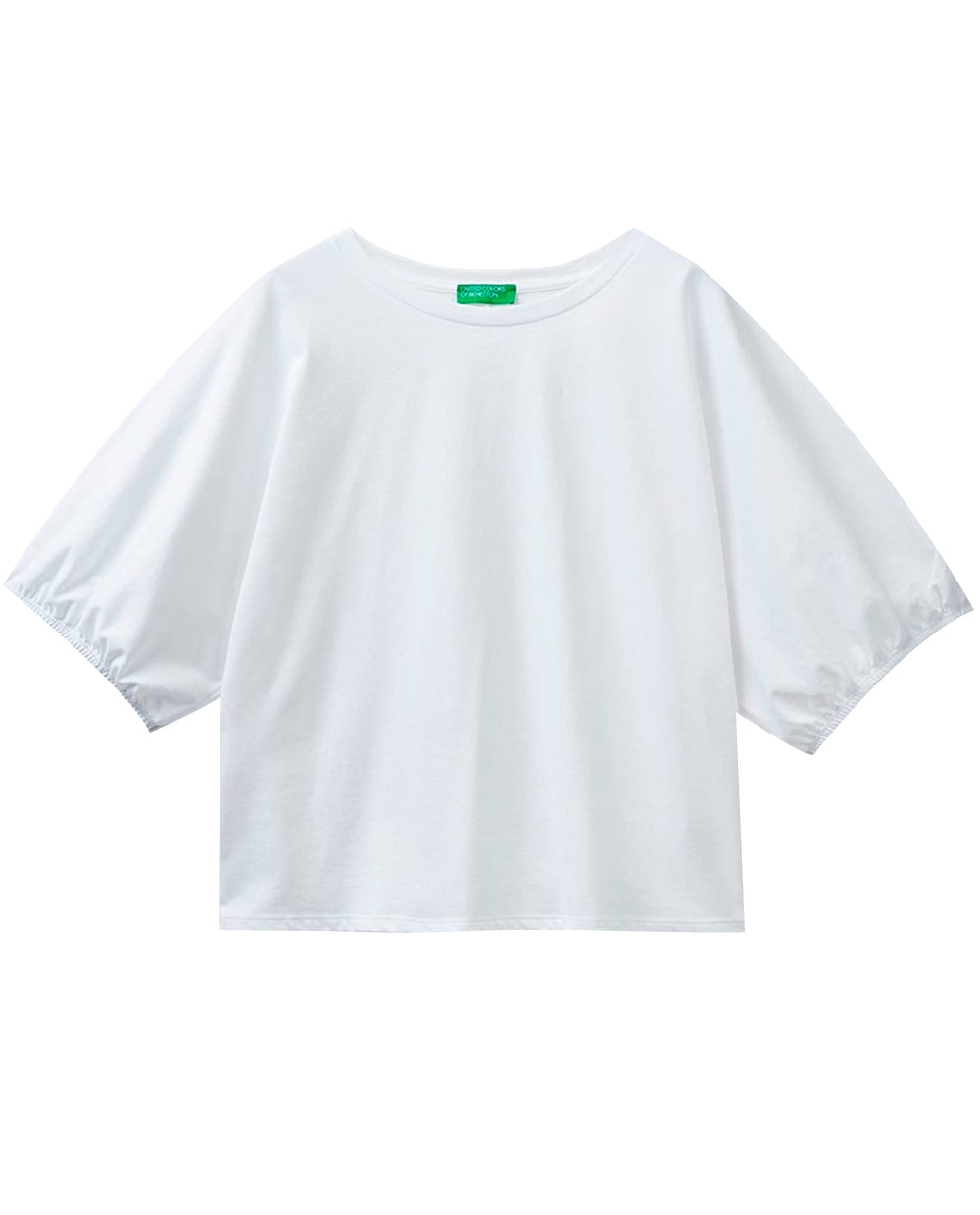 Blusa de mujer manga 3/4 color Blanco