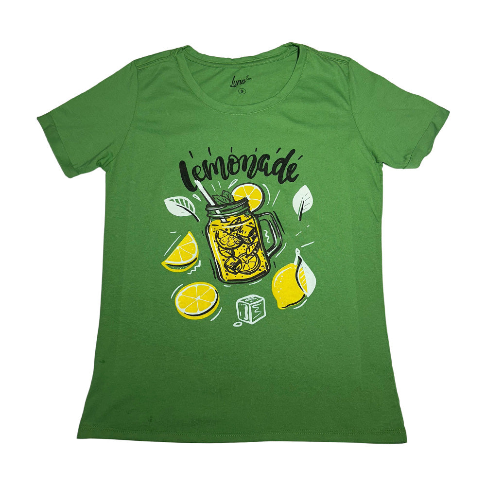 T-SHIRT VERDE LIMONADA