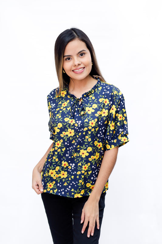 BLUSA DAMA FLORAL