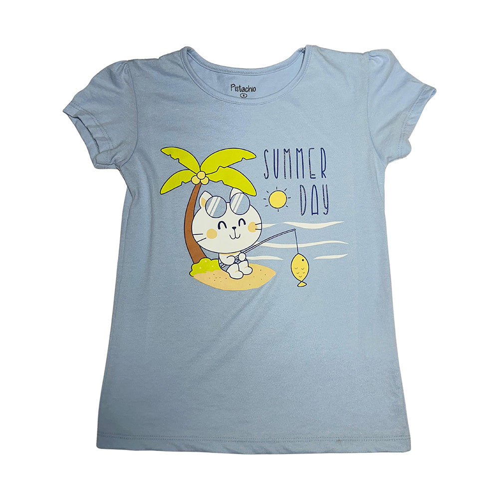 T-SHIRT NIÑA ESTAMPADA