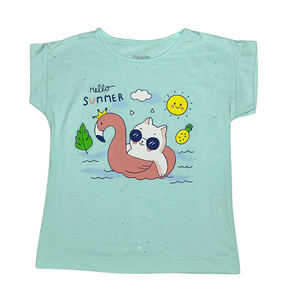 T-SHIRT NIÑA ESTAMPADA