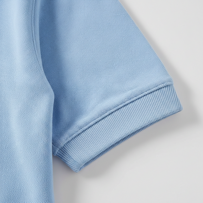 Camisa tipo polo para Caballero celeste