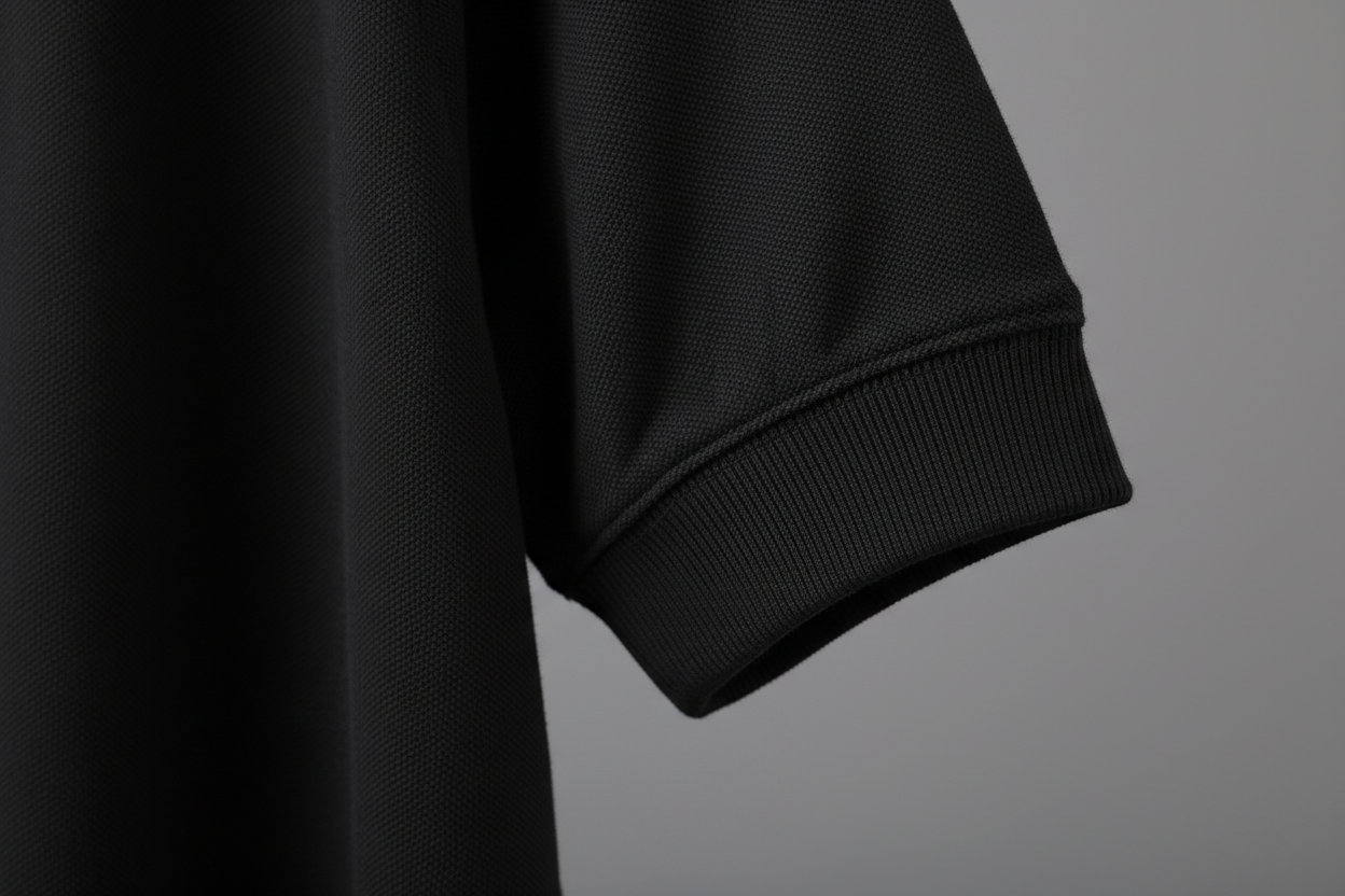 Camisa para dama tipo polo color Negro