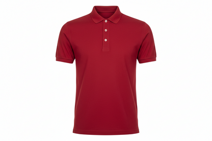 Camisa tipo polo para Caballero Rojo
