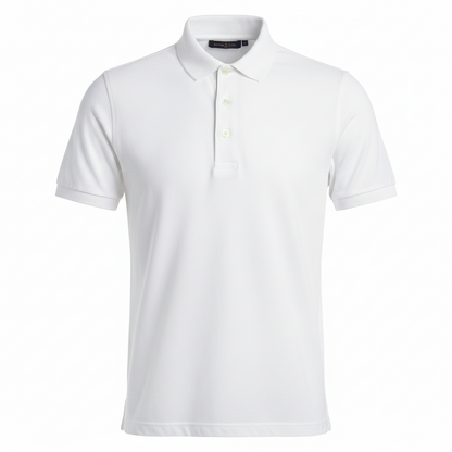 Camisa tipo polo para Caballero Blanco