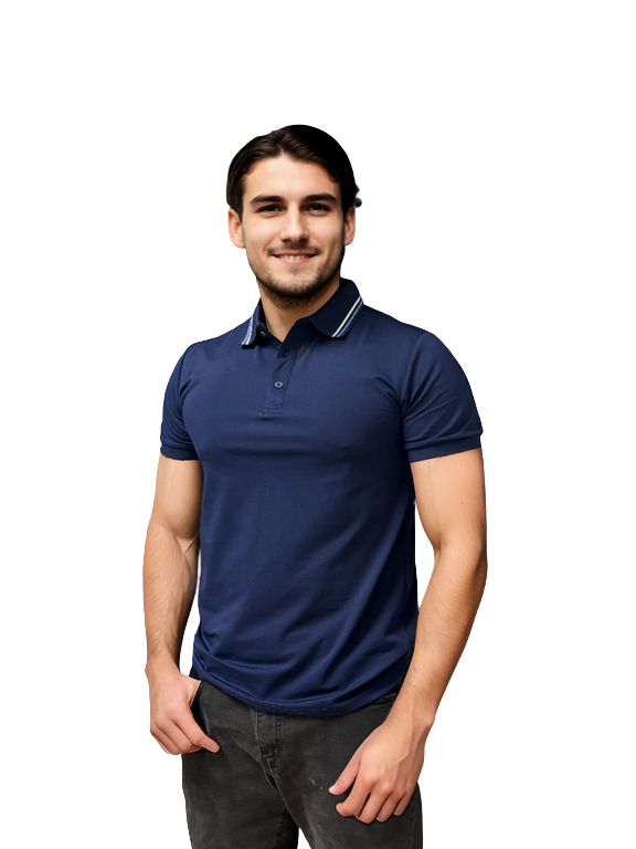 Camisa tipo polo para hombre