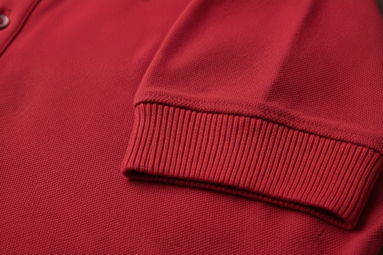 Camisa tipo polo para Caballero Rojo